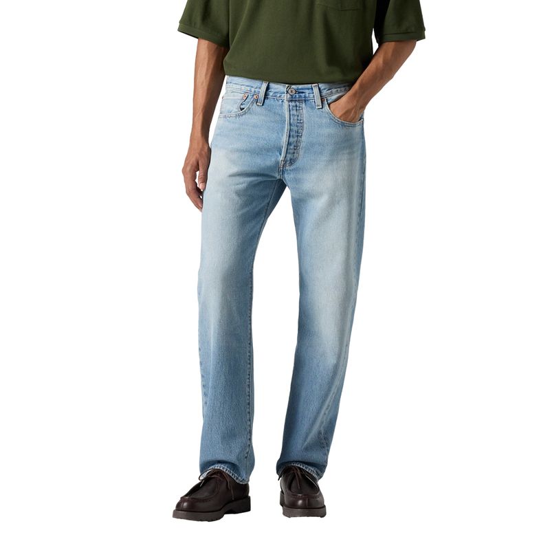 LEVIS - Jeans Hombre 501 Original Azul Levis