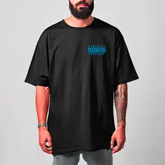 PARENTAL ADVISORY - Polera Parental Advisory® Original Blue Tag