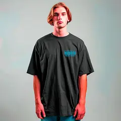 PARENTAL ADVISORY - Polera Parental Advisory® Original Blue Tag