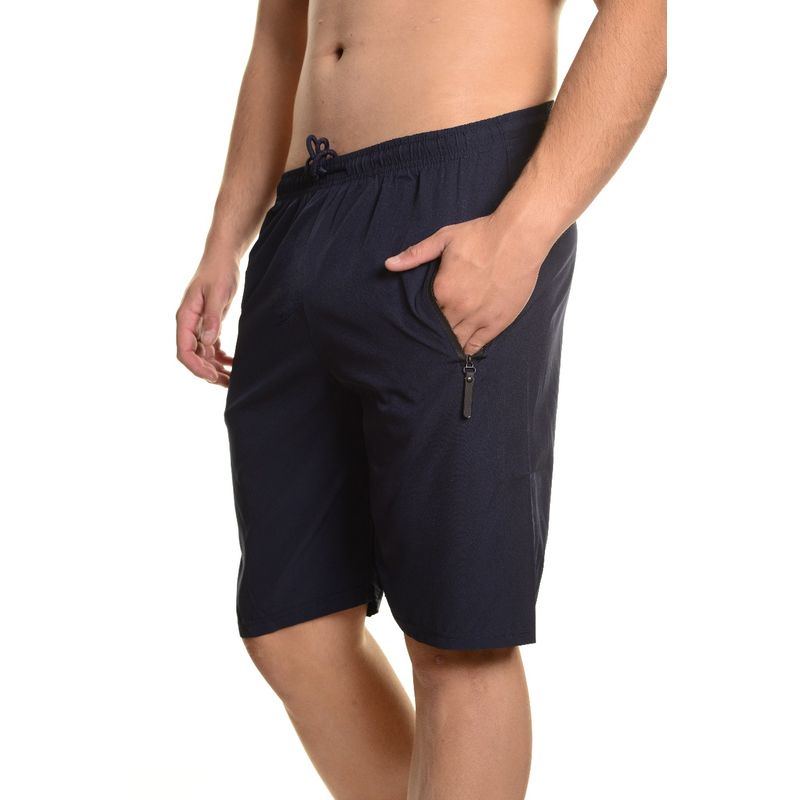 MPROPIA - Short Deportivo Hombre Secado Rápido Bolsillos Cierre 7521