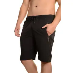 MPROPIA - Short Deportivo Hombre Secado Rápido Bolsillos Cierre 7521