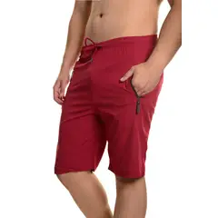 MPROPIA - Short Deportivo Hombre Secado Rápido Bolsillos Cierre 7521