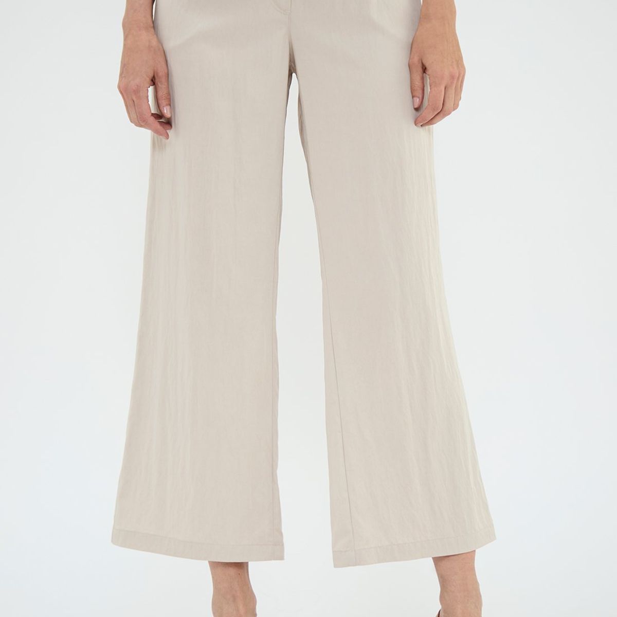MA GRIFFE - Pantalon Beige Mujer Magriffe