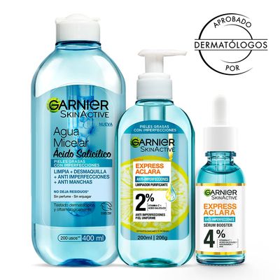 Imagen 2 del producto Pack Anti-Imperfecciones Serum + Limpiador + Agua Micelar