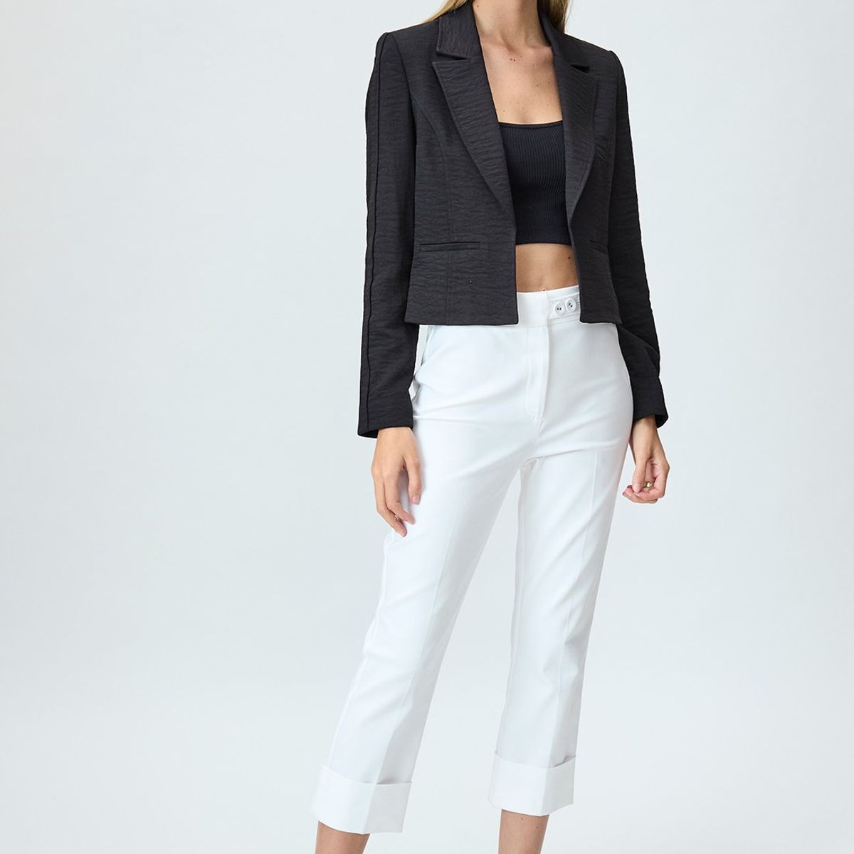 IO - Blazer Negro Mujer Io