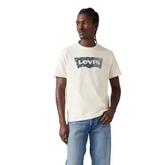 LEVIS - Polera Hombre Graphic Crewneck Tee Blanco