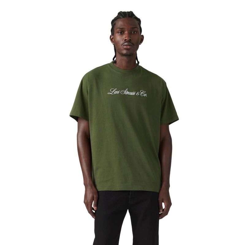 LEVIS - Polera Hombre Vintage Fit Graphic Tee Verde Levis