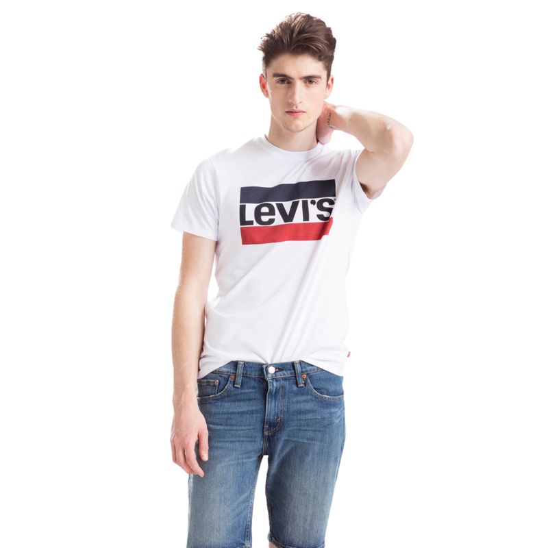 LEVIS - Polera Hombre Sportswear Graphic Blanco Levis 39636-0000