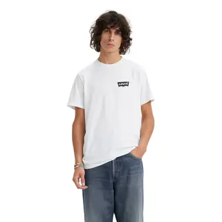 LEVIS - Polera Hombre Graphic Crewneck Tee Blanco