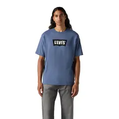 LEVIS - Polera Hombre Vintage Bw Graphic Tee Azul