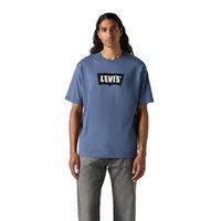 Polera Hombre Vintage Bw Graphic Tee Azul