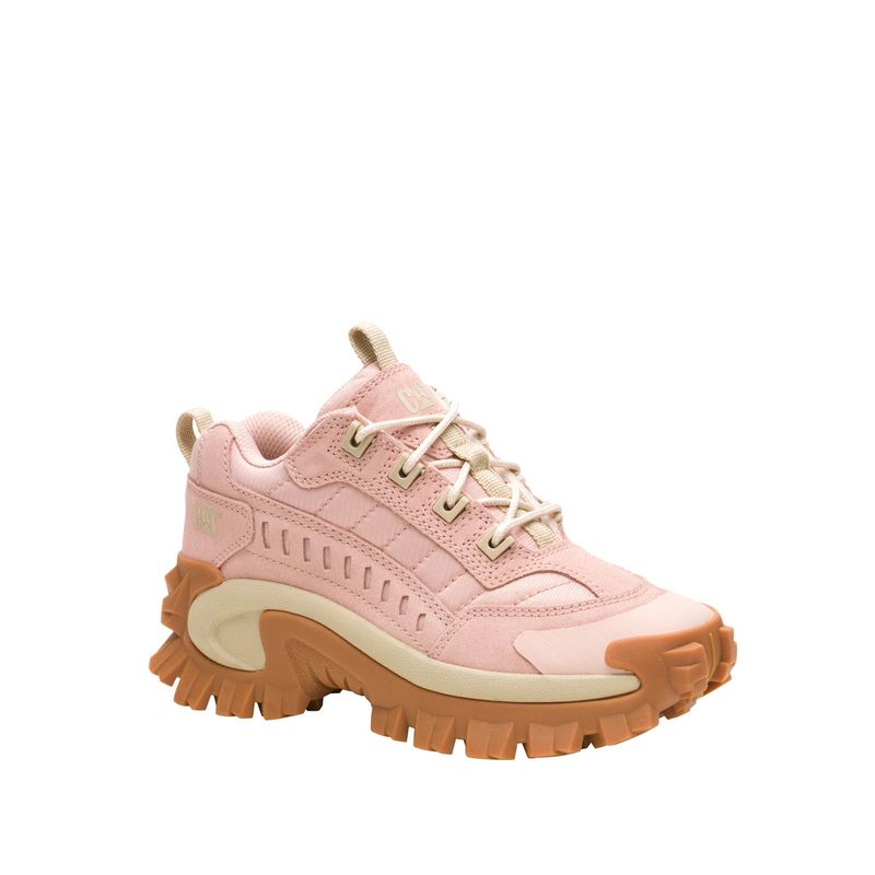 CAT - Zapatilla Cuero Mujer Intruder Rosa Palido CAT