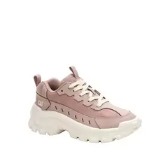 CAT - Zapatilla Cuero Mujer Intruder Lite Rosa Palido