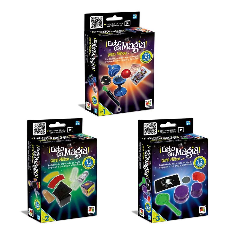 TOYNG - Pack 3 Esto Es Magia,15 Trucos