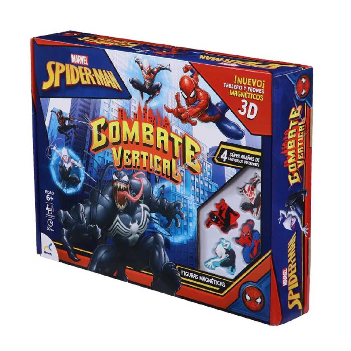 MARVEL - Juego de Mesa Spiderman Multicolor Marvel