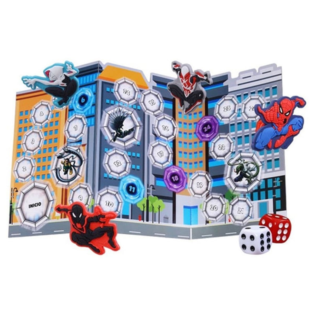 MARVEL - Juego de Mesa Spiderman Multicolor Marvel