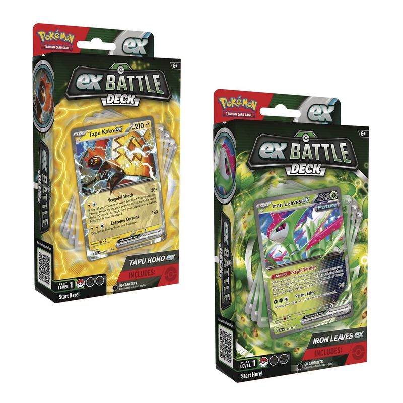 ANSALDO - POKÉMON TAPU KOKO EX/IRON LEAVES EX BATTLE DECK ESPAÑOL