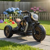 Moto 3 Ruedas a Batería Eléctrica SX Negra