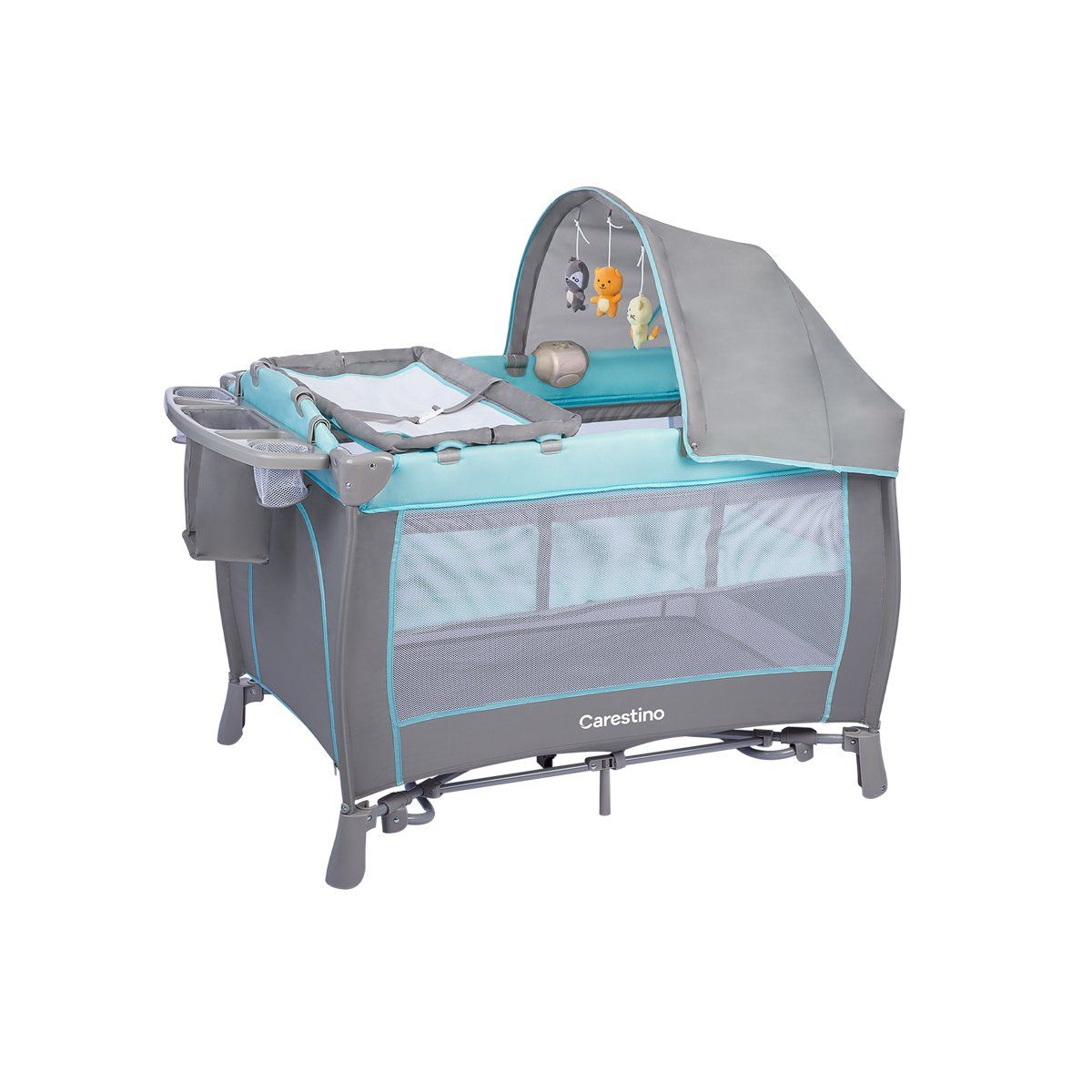 CARESTINO - Cuna Corral Venecia Aguamarina