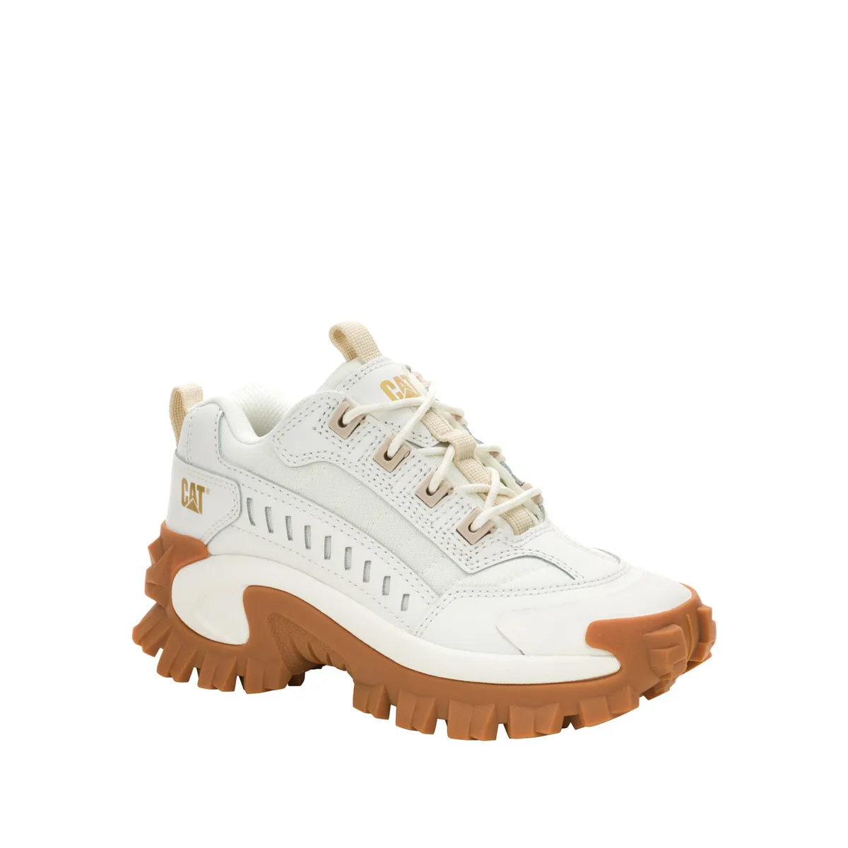 CAT - Zapatilla Cuero Mujer Intruder Blanco CAT