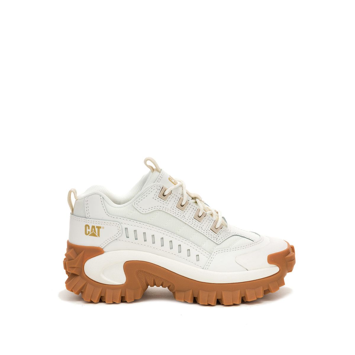 CAT - Zapatilla Cuero Mujer Intruder Blanco CAT