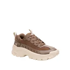 CAT - Zapatilla Cuero Hombre Intruder Lite Café