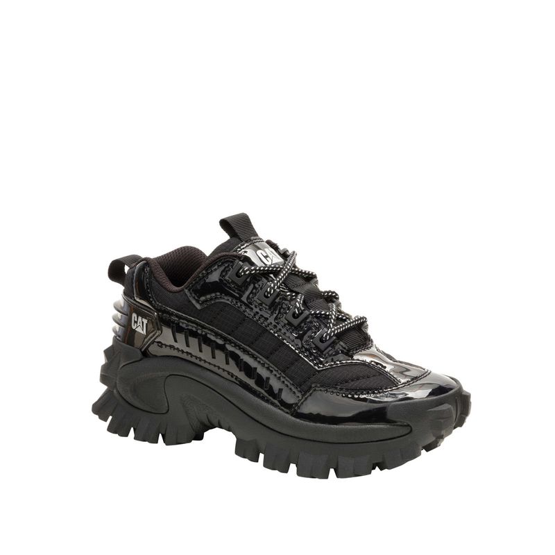 CAT - Zapatilla Cuero Mujer Intruder Ignite 2 Negro CAT
