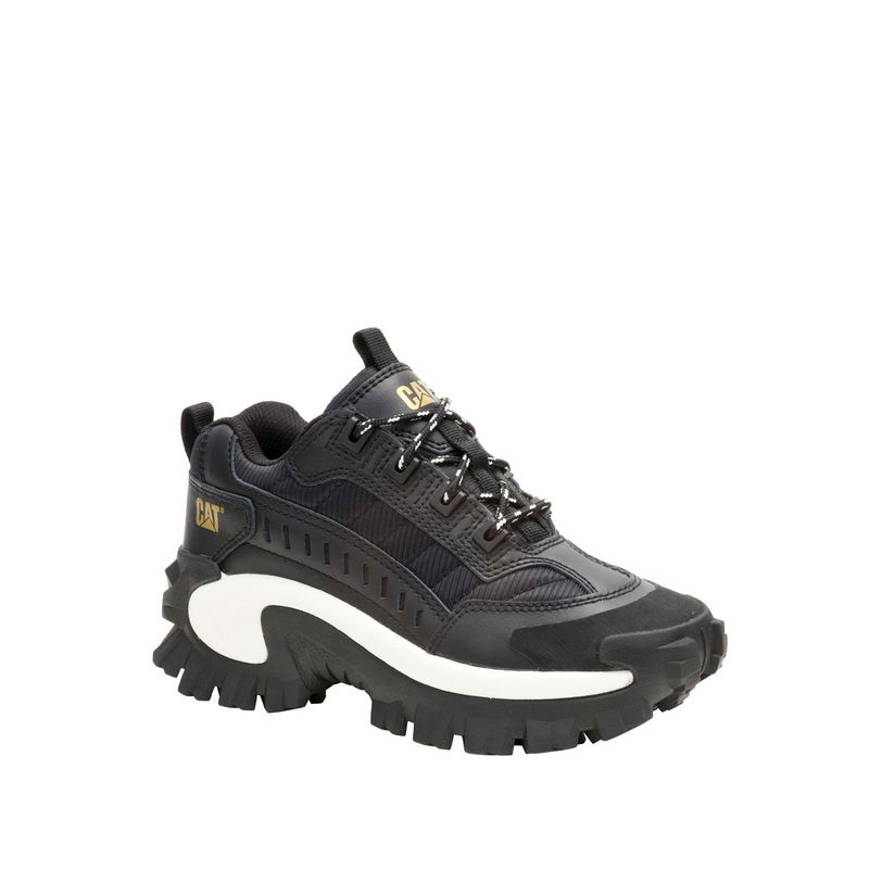 CAT - Zapatilla Cuero Mujer Intruder Negro CAT
