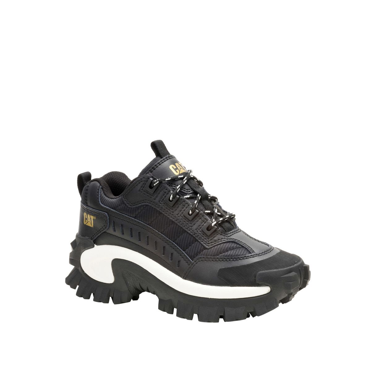 CAT - Zapatilla Cuero Mujer Intruder Negro CAT