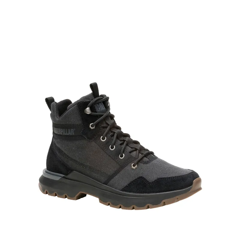CAT - Zapatilla Con Caña Hombre Colorado Sneaker Negro CAT