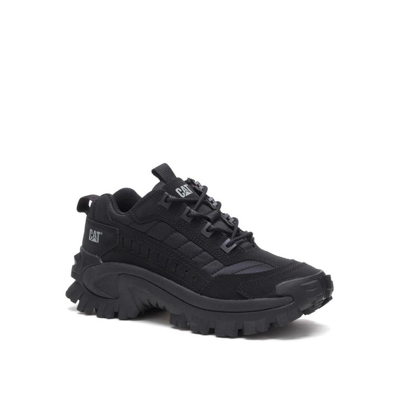 CAT - Zapatilla Cuero Unisex Intruder Negro CAT