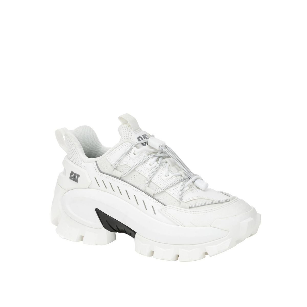 CAT - Zapatilla Cuero Unisex Intruder Max Blanco CAT