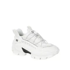 CAT - Zapatilla Cuero Unisex Intruder Max Blanco