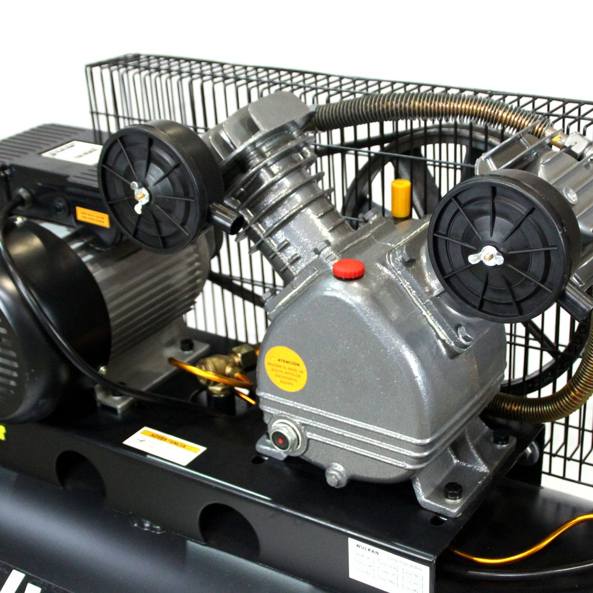 Compresor Aire 200L 3HP Wulkan WC-200, marca WULKAN OGNIA - Foto 2