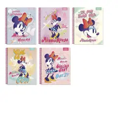 ARTEL - Pack 10 Cuadernos Universitario Minnie