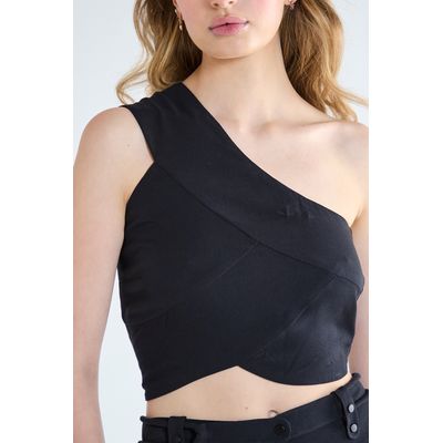 Imagen 2 del producto Blusa Sin Mangas Negro Mujer