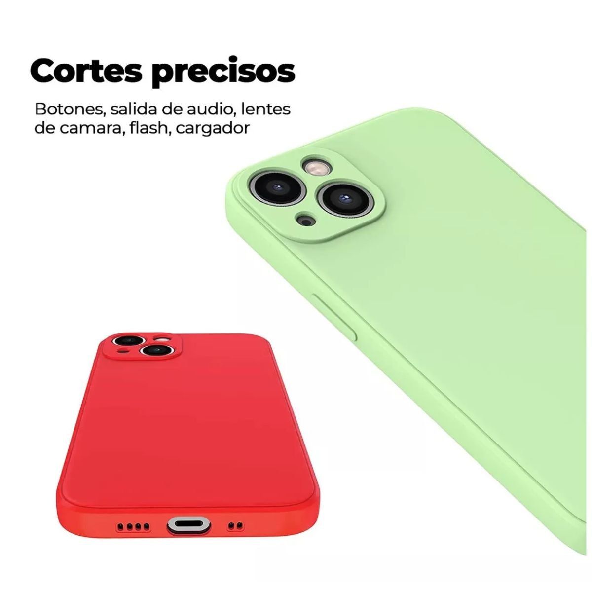 XUNDD - Carcasa para iPhone 13 Mini Silicona Antideslizante Suave