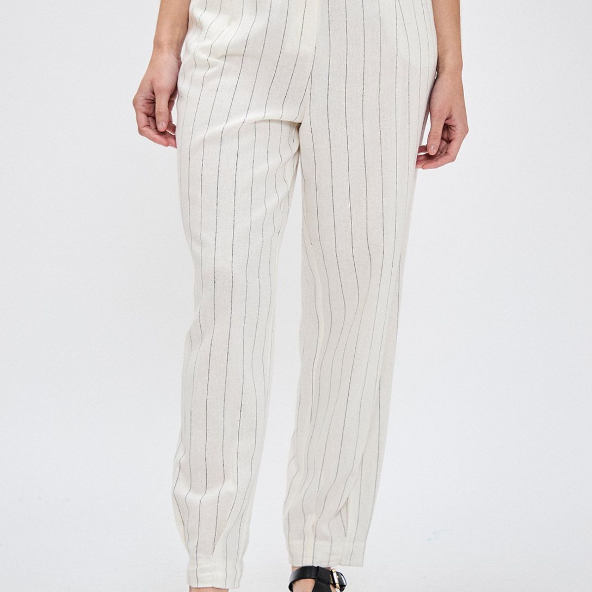 IO - Pantalon Beige Mujer Io