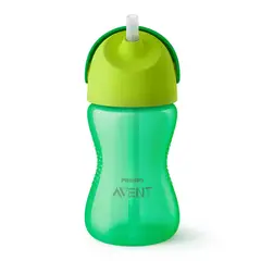 AVENT - Vaso Bombilla Flexible 300ml Dino Verde 12m+ SCF79801