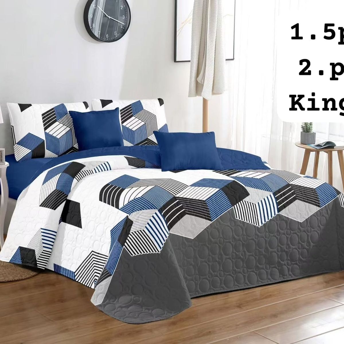 GENERICO - cubrecama quilt verano plaza y media