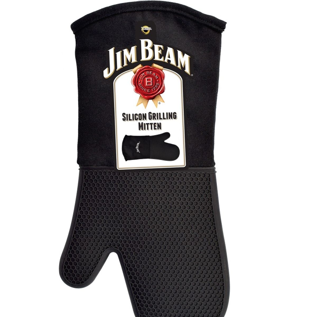 JIM BEAM - Guante Parrillero Ultra Resistente