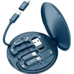 GENERICO - Kit de Adaptadores de Cable de Datos Carga Rápida Multifuncional 60W