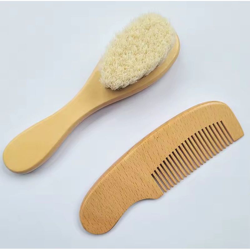 GENERICO - Set de peine y cepillo suave para bebe 00121