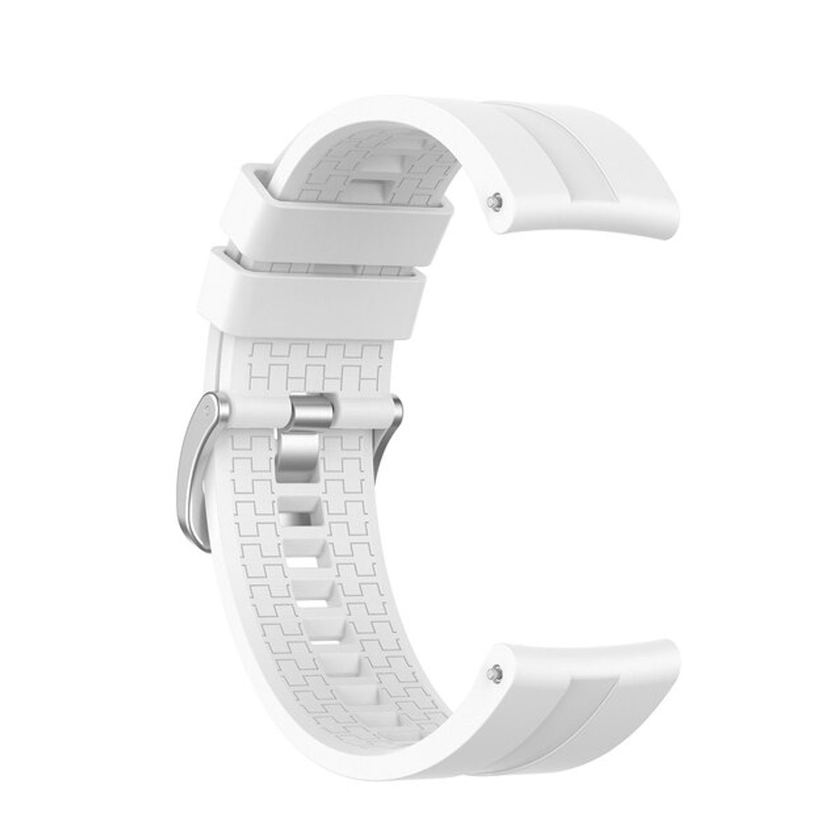 GENERICO - Correa Para Watch Samsung 46mm  Huawei 22mm  Xiaomi  Blanco