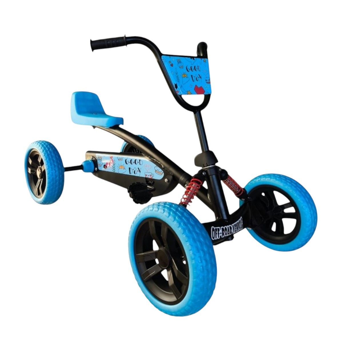 GENERICO - GoKart Racing Con Pedales Celeste