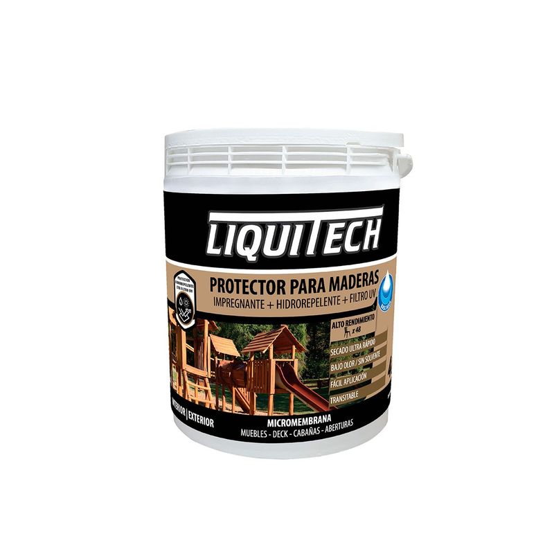 GENERICO - Micromembrana para maderas 1Lts Roble LIQUITECH
