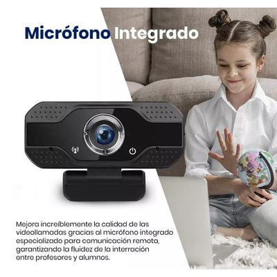 Imagen 2 del producto Cámara Web USB Full HD 1080P