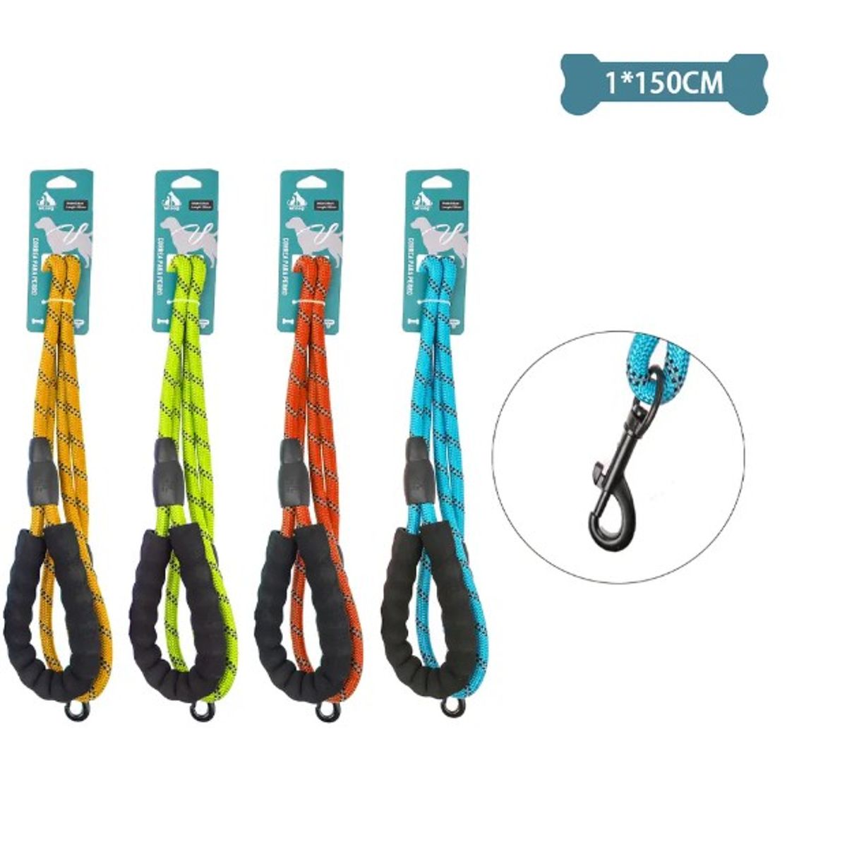 GENERICO - Correa Reflectante 10Cm15M Color Aleatorio