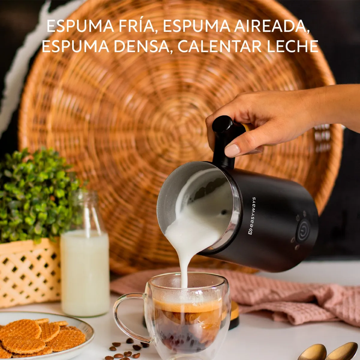 EASYWAYS - Espumador de Leche Milano Milk EasyWays