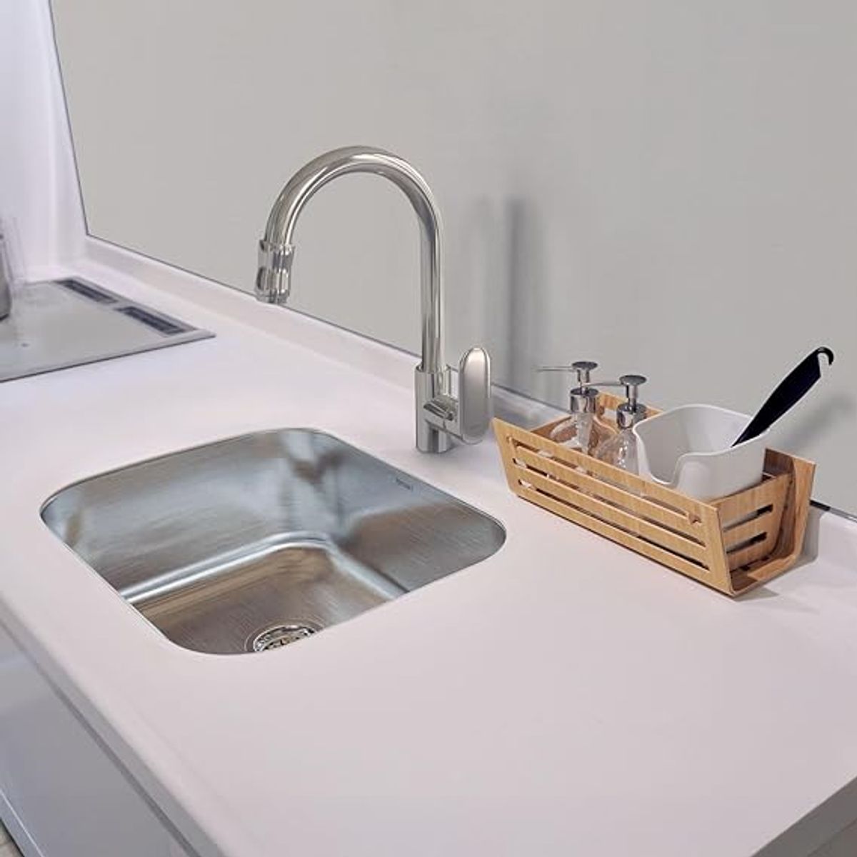 OEM - Lavaplatos Dekora 43X39 Cm Para Empotrar Bajo Cubierta.